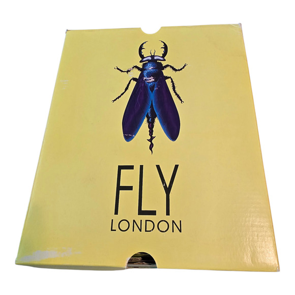 Fly London Shoes Womens Size 37 Brick Oil Suede Lace Up Ankle Booties Fallcore - Picture 12 of 13